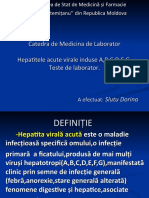 Hepatitele Acute Virale Induse A, B, C, D, E, G.