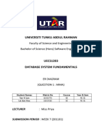 Universiti Tunku Abdul Rahman: Faculty of Science and Engineering Bachelor of Science (Hons) Software Engineering