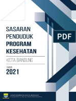 Sasaran Penduduk Program Kesehatan Kota Bandung Tahun 2021
