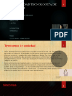 Presentacion Trastornos de Ansiedad