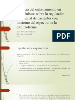 Mindfulness Esquizofrenia Regulación Emocional