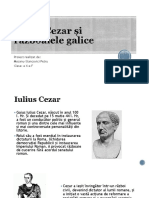 Iulius Cezar Și Războaiele Galice