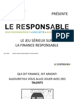 Le Responsable_le Jeu Sur La Finance Responsable