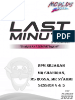 SPM Sejarah MR Shahiran, Ms Rossa, MR Syahmi Session 4 & 5