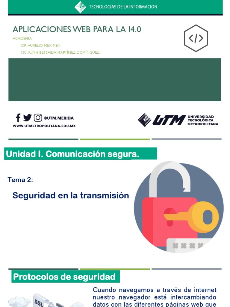 Protocolos de Seguridad | PDF | Transport Layer Security | Protocolo de ...