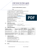 Formatos de Tutoria