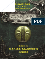 Conan RPG Shadizar City of Wickedness 3 Books