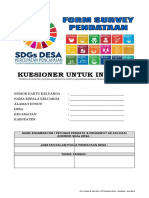 Kuesioner Individu Sdgs Desa A4