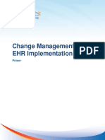 Change Management Ehr Implemention