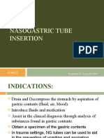 Nasogastric Tube Insertion: Rosechelle B. Siupan, RN, MAN