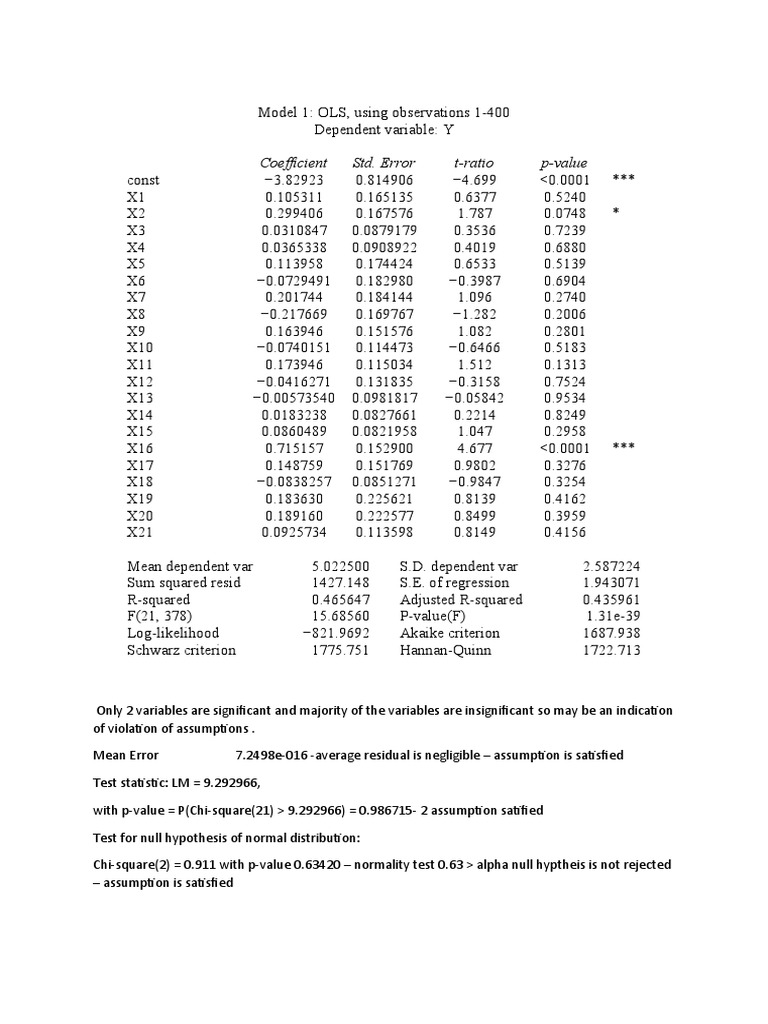 Principal Component Analysis | PDF | Multicollinearity | Regression ...