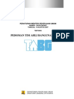 Permenpu 26 2007 Pedoman Tim Ahli Bangunan