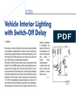 Vehicle Interior Lighting With Switch-Off Delay: Small Circuitscollection