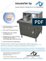 ASQ II Glasswasher By: Convenience Cleaning Power
