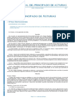 Convenio de Colaboración Entre La Universidad de Oviedo y El Club Balonmano La Calzada