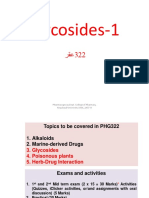 Glycosides classification and nomenclature