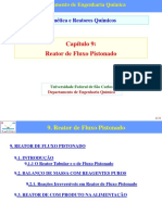 09- Reator de fluxo pistonado