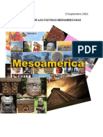 Culturas mesoamericanas: Infografía de 8 civilizaciones antiguas