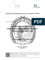 LM-PI-UMP-10-R1 Calibración Del Modelo de Serviciabilidad de Pavimentos Flexibles de AASHTO Para Costa Rica