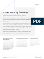 Barracuda Email Security Gateway: Keep Email-Borne Threats Out of Your Network