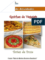 Sugestões Atividades - Quiches & Tartes