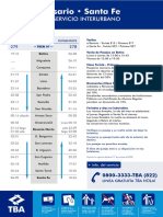 TBA Horarios Rosario-StaFe