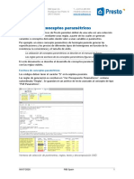 Creación de Conceptos Paramétricos