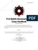 91st Mobile Reconnaissance Corps Handbook