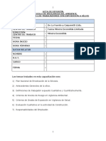 Acta de Difusión Silice