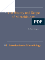 The History and Scope of Microbiology: Dr. Preeti Sangave