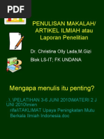 Download PENULISAN MAKALAH ILMIAh by Jeanyanty Yoesteyn Djaranjoera SN55687696 doc pdf