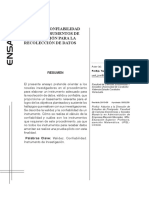 Articulo de Investigacion Instrumentos de Investigacion