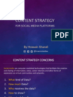 Content Strategy in Social Media Platforms