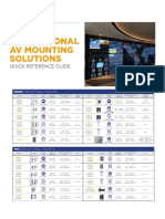 Professional Av Mounting Solutions: Quick Reference Guide