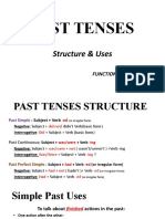 Past Tenses: Structure & Uses