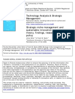 Technology Analysis & Strategic Management