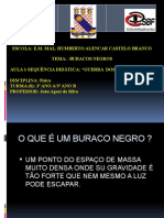 Buracos negros na aula de Física