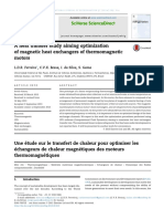 Ferreira Et Al. - 2014 - A Heat Transfer Study Aiming Optimization of Magnetic Heat Exchangers of Thermomagnetic Motors