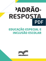 Educação Escolar e Inclusão - Gabarito