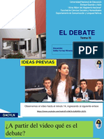 Semana 15 - El Debate (Lenguaje)