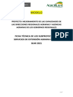 FICHA TECNICA Subproyecto - AGENCIA AGRARIA ISLAY