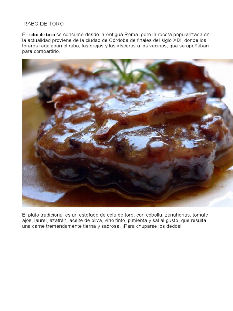 Spagnolo Coda de Toro | PDF