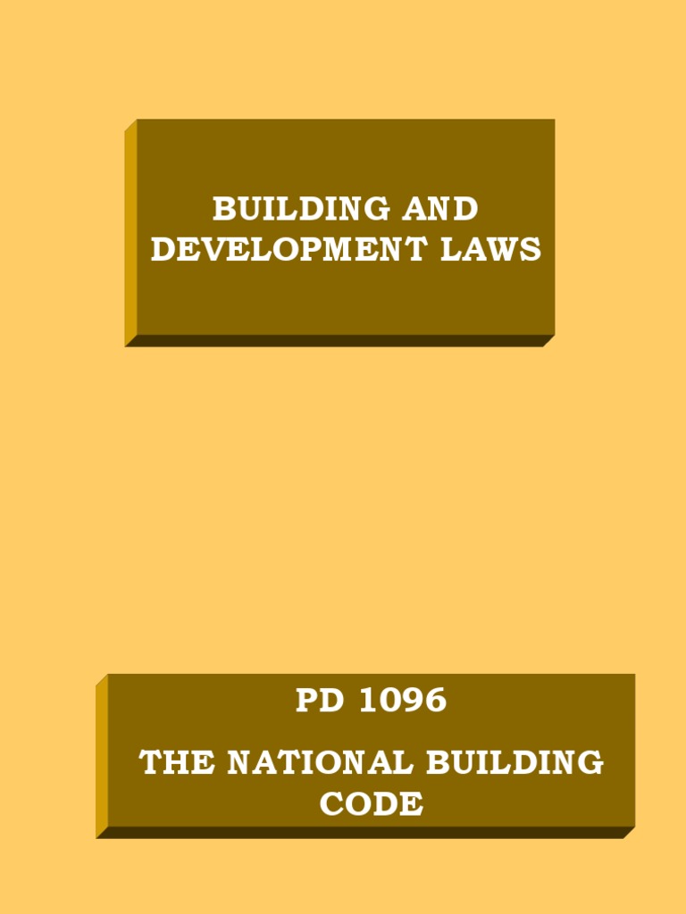 Building and Development Laws | PDF | Wall | Building Code