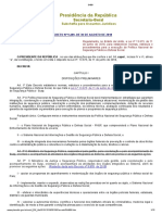 Decreto regulamenta política nacional de segurança