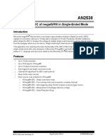 ADC of MegaAVR in Single-Ended Mode