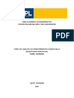 Foro 1 B1 Analice Las Características Clínicas de La Discapacidad Intelectual