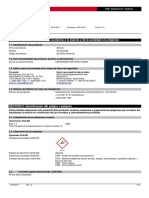 Material Safety Datasheet DX CARTRIDGES ES Material Safety Datasheet IBD WWI 00000000000004066336 000
