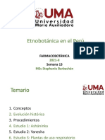 Farmacobotánica - S13 - Etnobotánica en El Perú