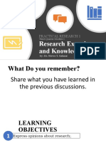 PR1-Q3-M1 - Research Experiences and Knowledge