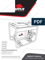 Manual Do Gerador Diesel Toyama TDG6500BXE